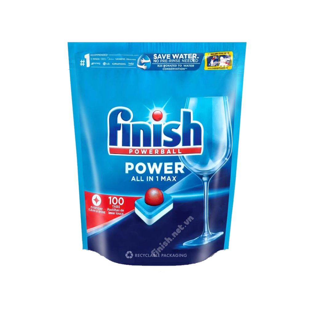 Viên rửa bát Finish All in one max 10in1