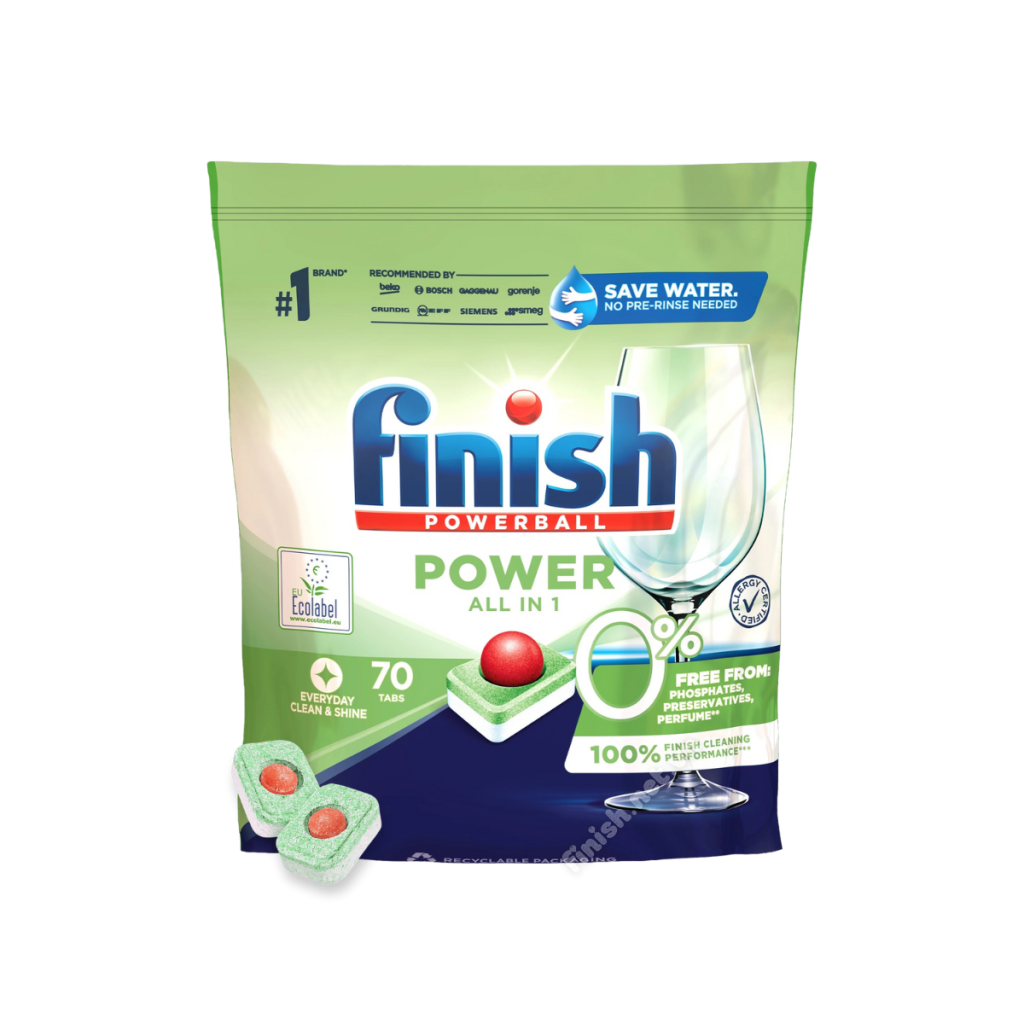 viên rửa bát hữu cơ Finish Powerball all in one 10in1