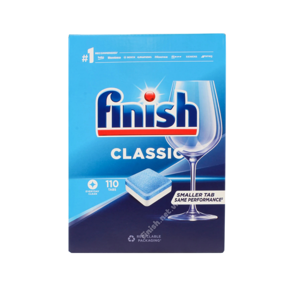 viên rửa bát finish classic 2in1