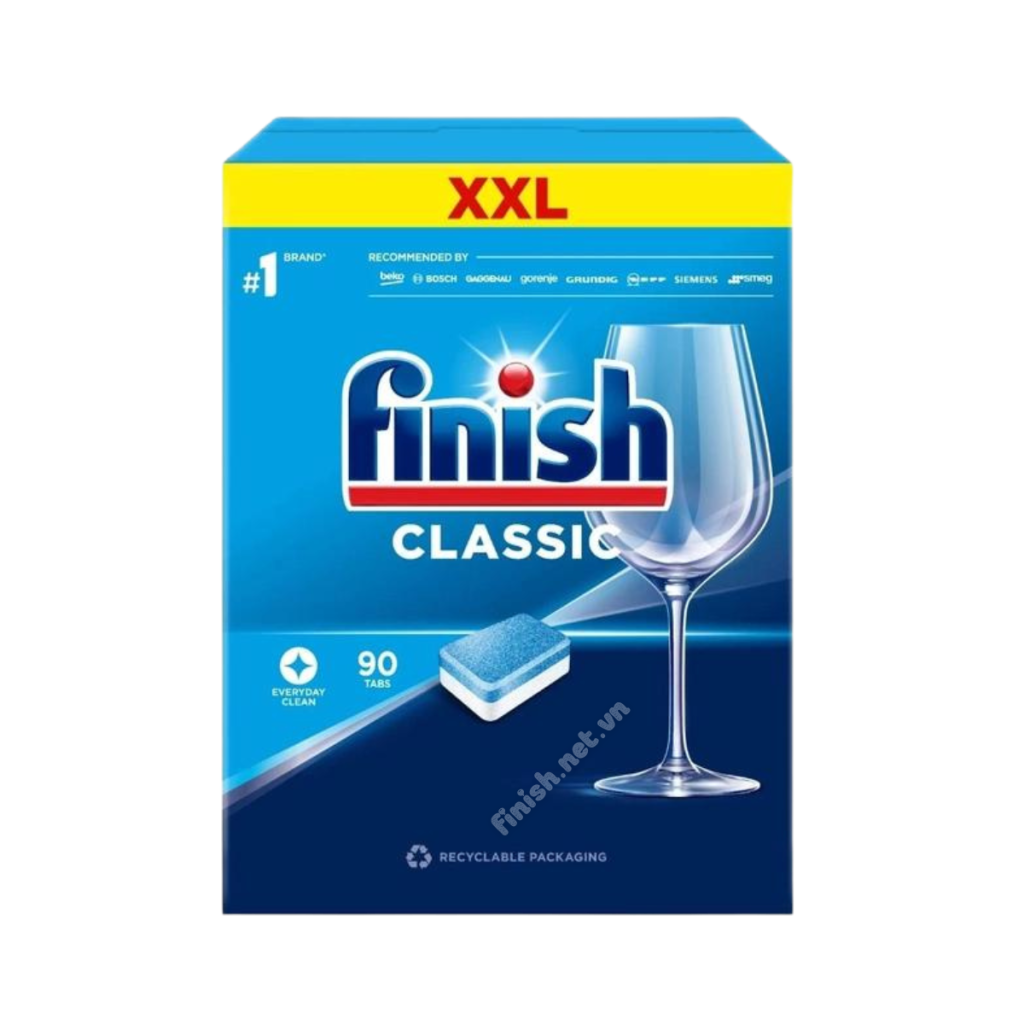 viên rửa bát finish classic 2in1