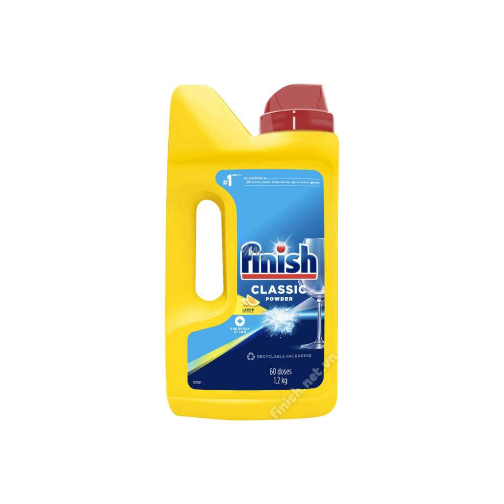 Bột rửa bát finish classic 2in1
