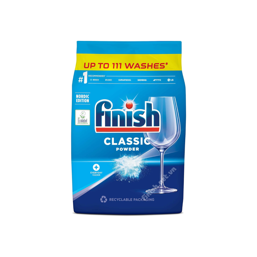 Bột rửa bát Finish Classic 2in1