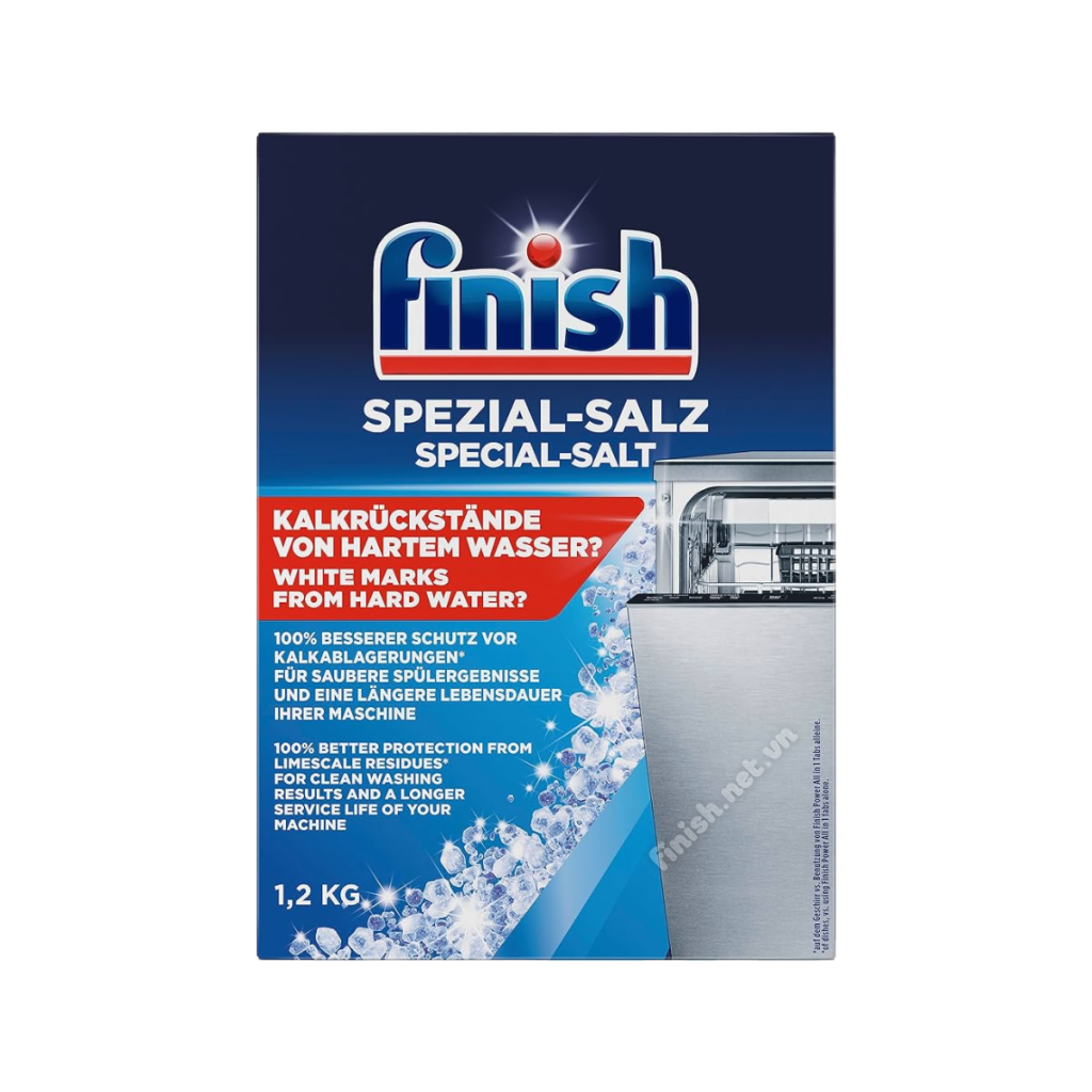 muối rửa bát muối làm mềm nước finish 1.2kg
